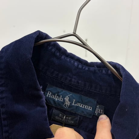 90s Ralph Lauren corduroy shirt