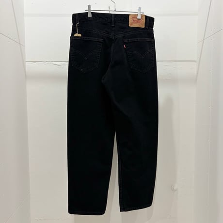 00s Levis 550 black denim pants W34/L30