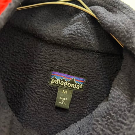 90s Patagonia shelled synchilla vest red