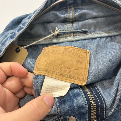 90s GAP denim anorak