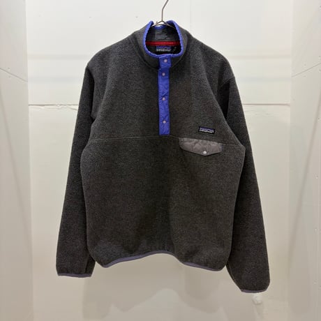 ~90s Patagonia snap-t gray 前縦ナイロン