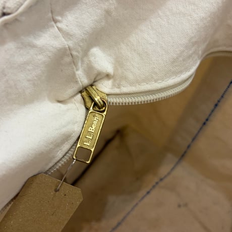 90s L.L.Bean tote bag ジッパー