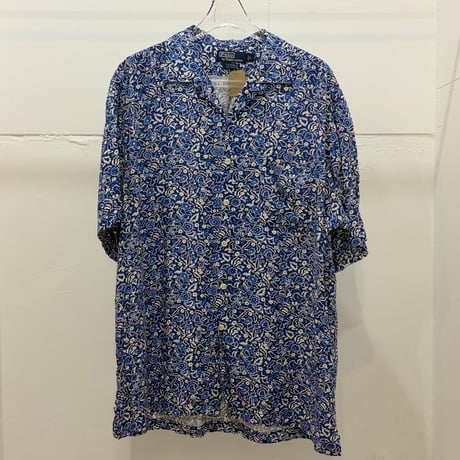 90s~ Ralph Lauren "CALDWELL" 100%Rayon shirt