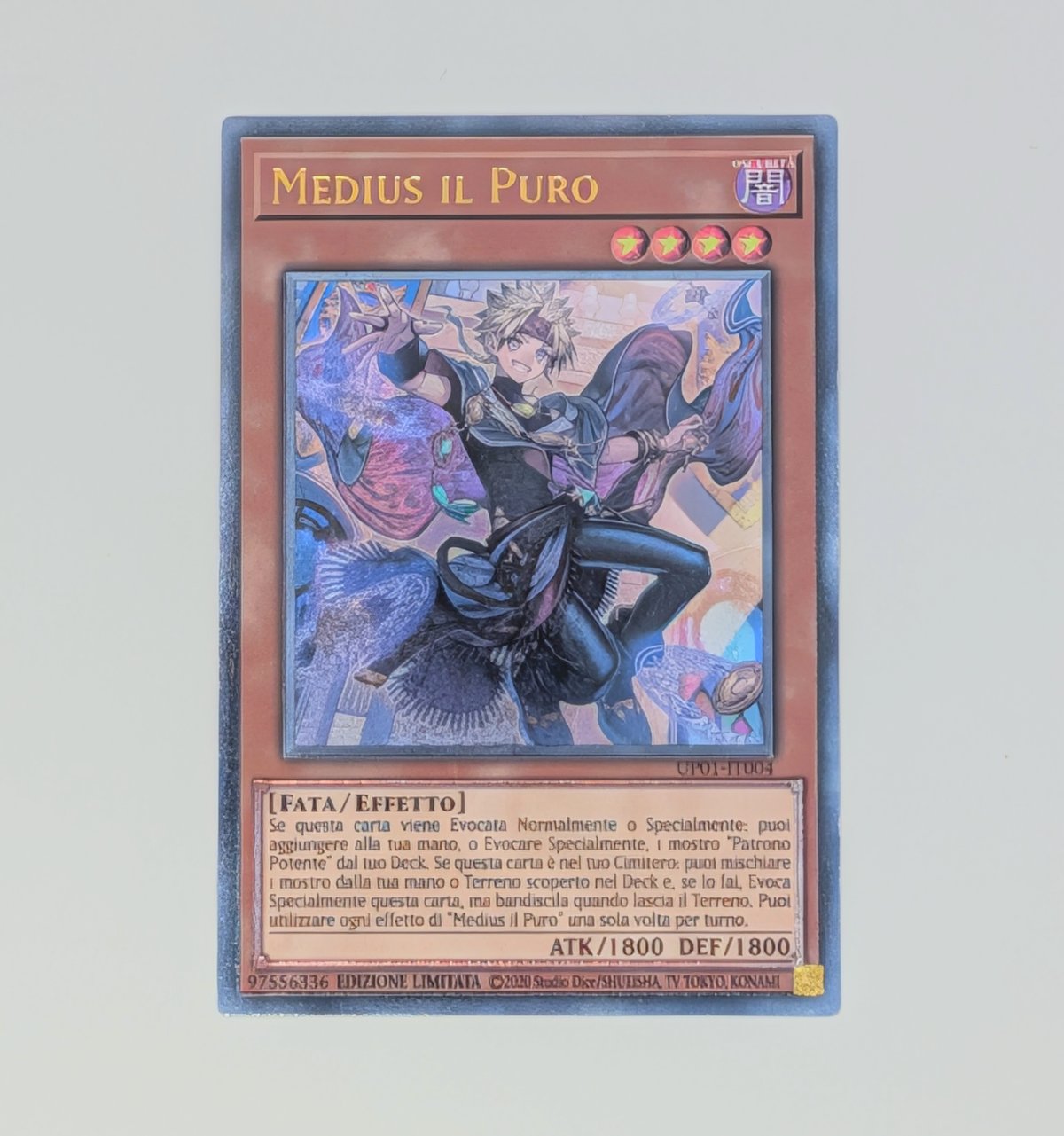 状態B】遊戯王 Ultimate Tournament Pack 1 イタリア語版 無垢なる