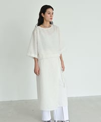 フェザートップススカート　ジャージパンツセット