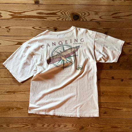 big rock clothing company canoeing tee