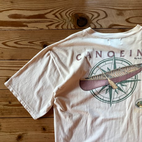 big rock clothing company canoeing tee