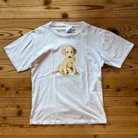 golden retriever puppy tee