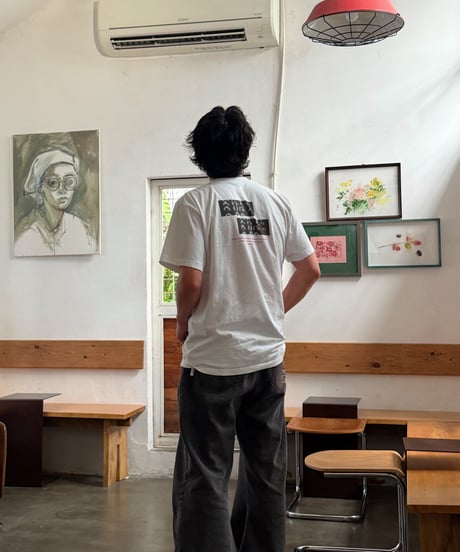 [再販]Campanula back print T-shirt