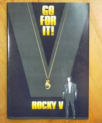ROCKY V　映画パンフレット　1990年