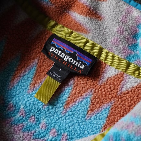 Patagonia Light Weight Synchilla Snap T "Minehaha" (00s L)