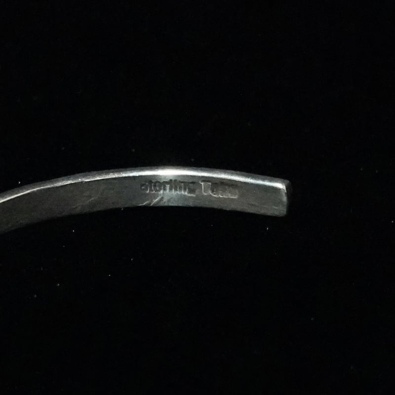 Navajo Silver Bangle (90s) | globule mag.