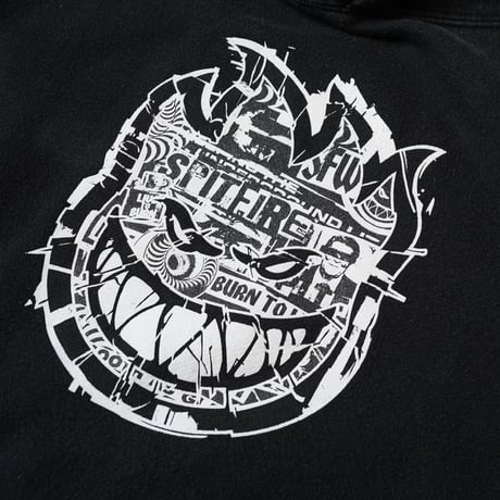 Spitfire Printed Sweat Hoody (00s XL )