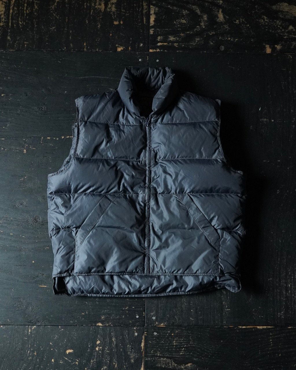 【定番名作】90s Eddie Bauer  down vest Eddie Bauer Goose Down Vest (80-90s XL Good Con