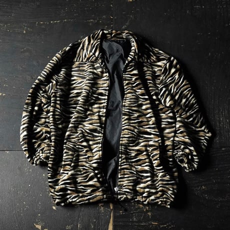 Zipped Jacket (00s about L/XL Animal Pattern)