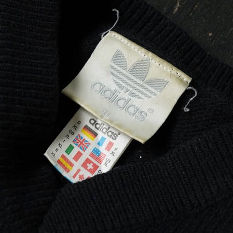 adidas V Neck Sweater (80-90s XL made in Turkey)