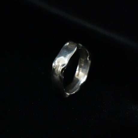 Japan 925 Silver Design Ring (00s 22号)
