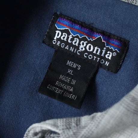 Patagonia Shadow Plaid Work Shirt (00s XL made in Romania )