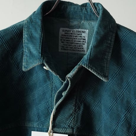 SUNNY ELEMENT Airfield Shirt - Indigo Dye