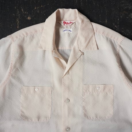 Rob Roy Vintage Open Collar Shirt (50s about M )