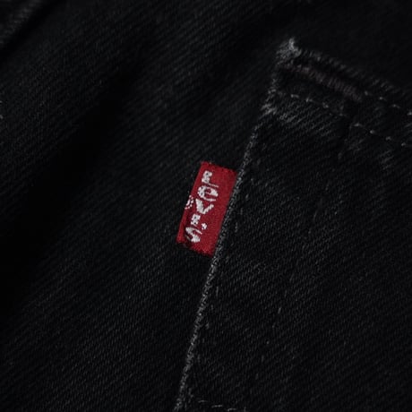 Levis 505 Black Denim Pants (90s 31/32 made in USA)