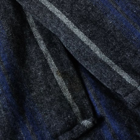 Rugby Striped Open Collar Shirt (50-60s good size!!)