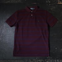 Ralph Lauren Border Stripe Polo (90s L)