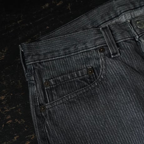 Levi's 501 Stripe Denim Pant "先染め" (86s made in USA 520刻印)