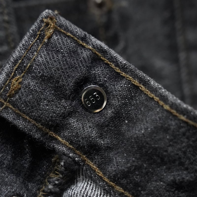 Levi's 501 Black Denim Pant (90s 32/34 先染め) | g