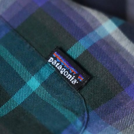Patagonia Organic Cotton Shirt (90s M 雪なしタグmade in Portugal)