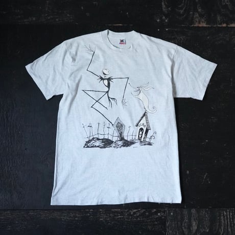 Nightmare Before Christmas Print T-Shirt (90s XL made in USA)