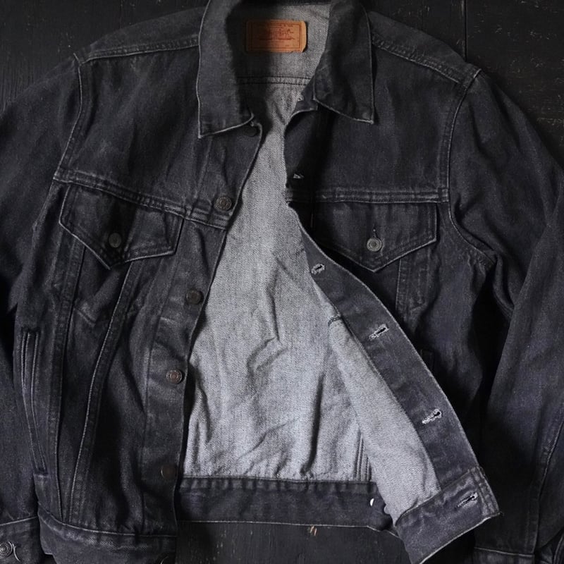 Levi's 70506 Black Denim Jacket (80s 40R 先染め) |