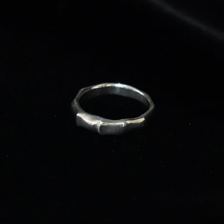 Japan 925 Silver Design Ring (00s 23号)