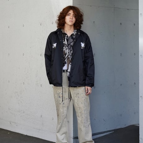 GOOD WALKIN UEDA × globule mag. Limited Coach Jacket
