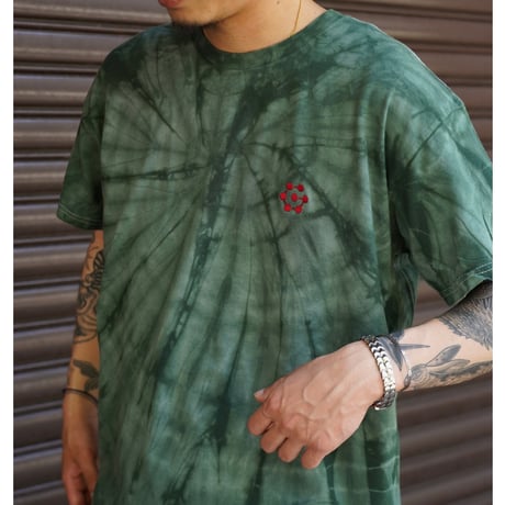 gm. Emb. S/S Crew Neck Shirt - Tie Dye