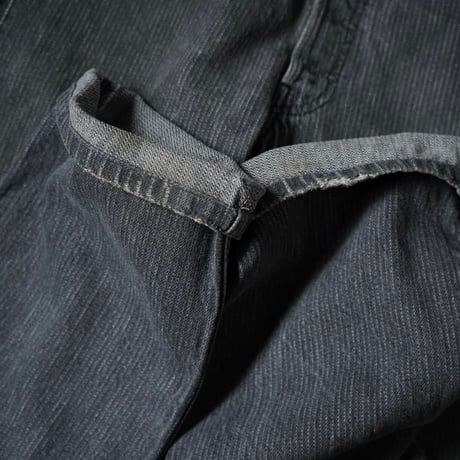 Levi's 501 Stripe Denim Pant "先染め" (86s made in USA 520刻印)