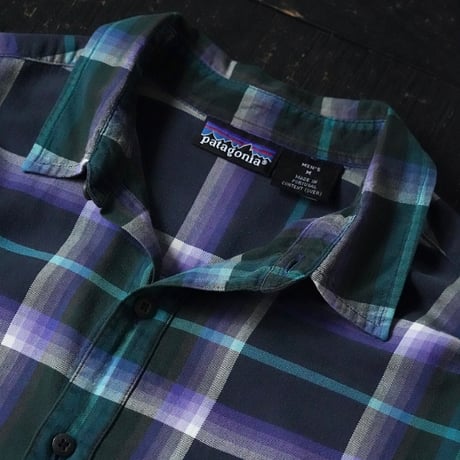 Patagonia Organic Cotton Shirt (90s M 雪なしタグmade in Portugal)