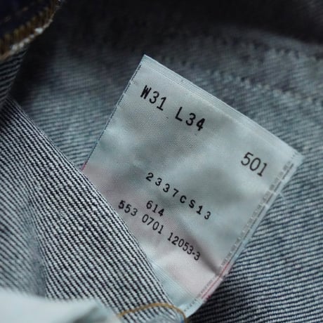 Levi's 501 Denim Pant (00s 31/34 made in USA)