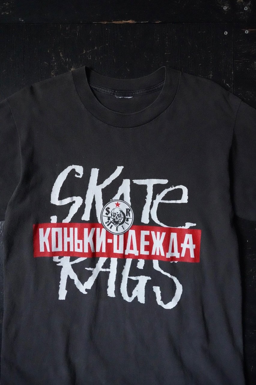 Skate Rags Print T-Shirt (90s about M ) | globu