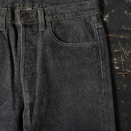 Levi's 501 Black Denim Pants "先染め"(90s 32/34 made in USA)