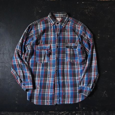 Vintage Flannel Shirt (60s about M )