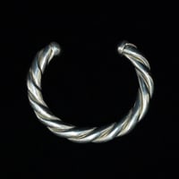 Mexican Jewelry Triple Twisted Bangle (80s)