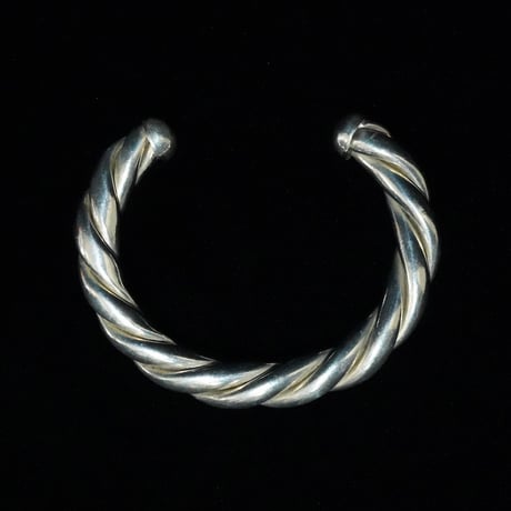 Mexican Jewelry Triple Twisted Bangle (80s)