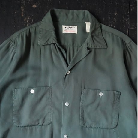 Arrow Vintage Rayon Shirt (50s 15)