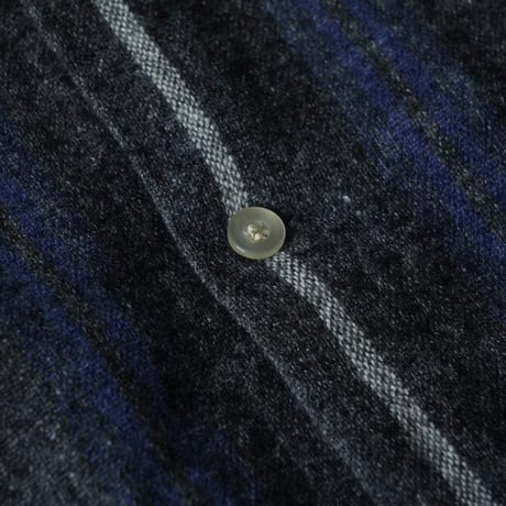 Rugby Striped Open Collar Shirt (50-60s good size!!)