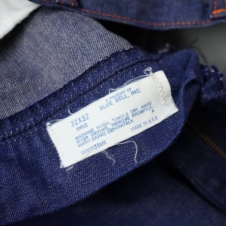 Blue Bell Denim Painter Pant (60s 30/27 Good Condition)