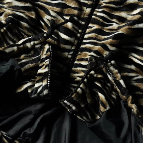 Zipped Jacket (00s about L/XL Animal Pattern)