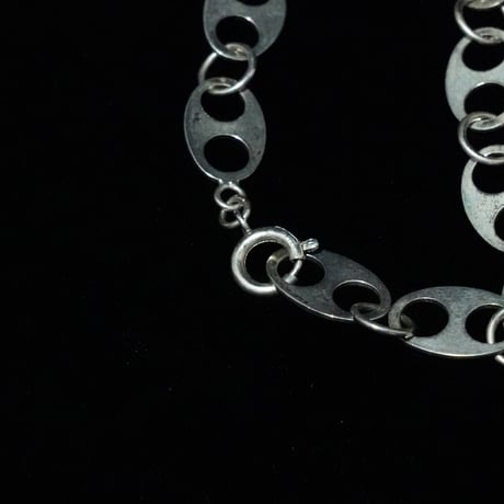 Anker Link Chain Necklace (80s Italy )