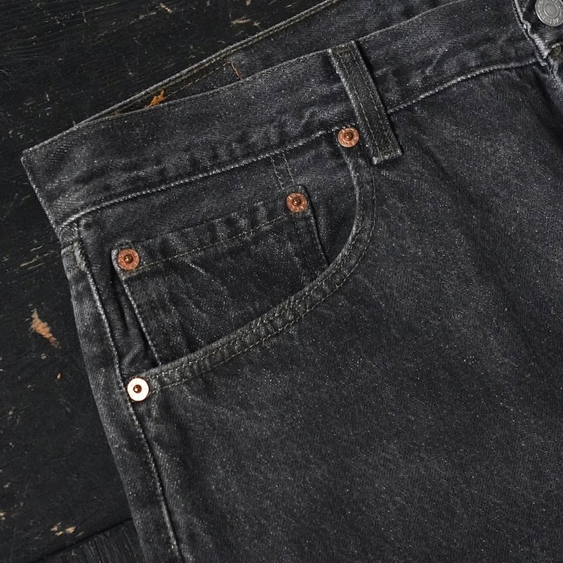 Levi's 501 Black Denim Pants 