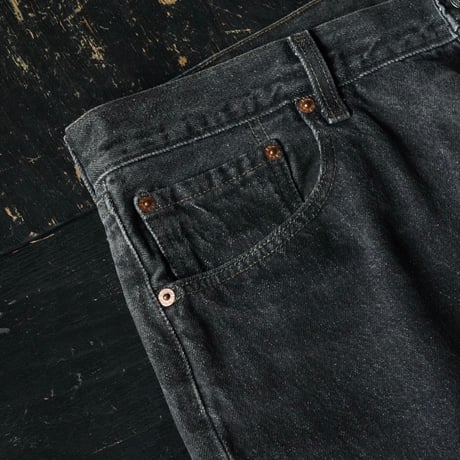 Levi's 501 Black Denim Pants "先染め"(90s 38/32 made in USA)